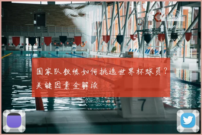 国家队教练如何挑选世界杯球员?关键因素全解读